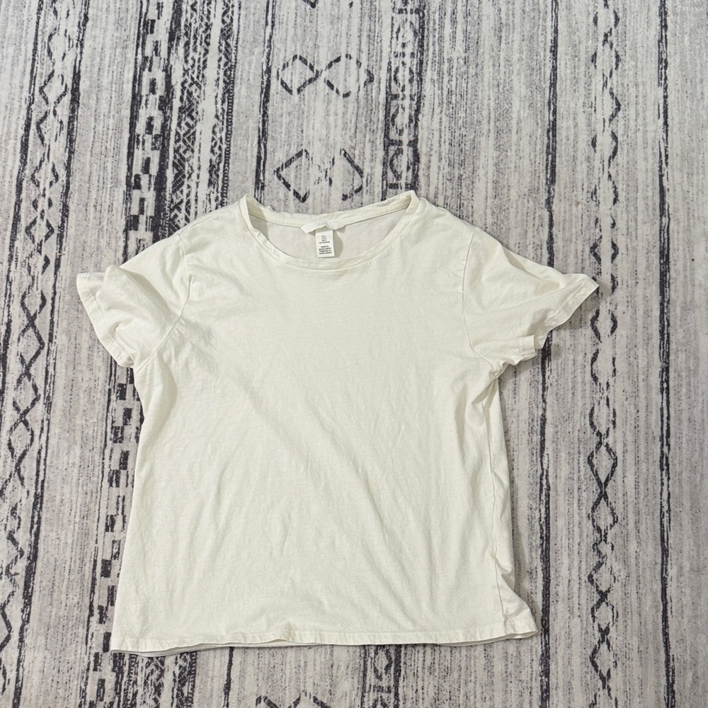 H&M Cream T-Shirt